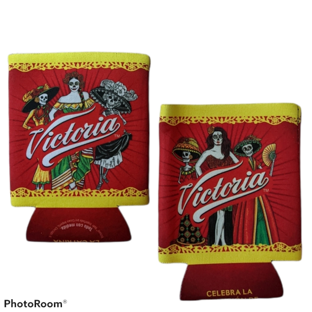 10 count Dia De Los Muertos. Day of the Dead- Victoria Can Koozie